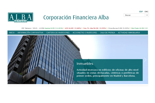 Corporación Financiera Alba propone un dividendo de 0,5 euros