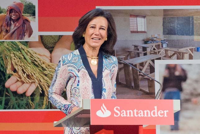 Ana Botín aboga por grandes bancos para competir con los gigantes tecnológicos