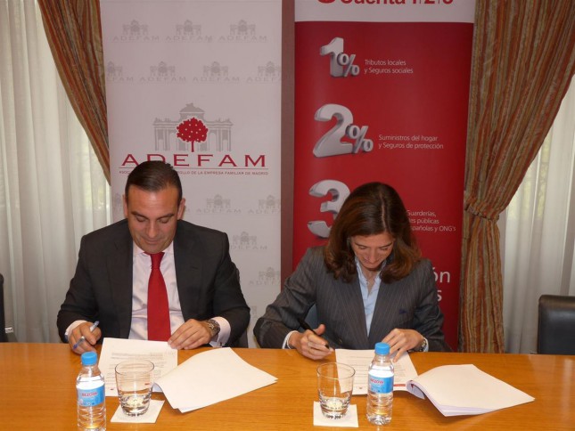 Banco Santander y Adefam impulsan el desarrollo de la empresa familiar de Madrid