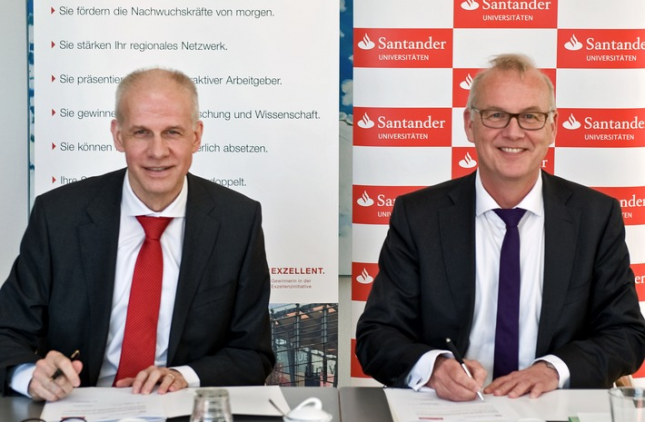 Banco Santander amplía su colaboración con la Universidad de Bremen 