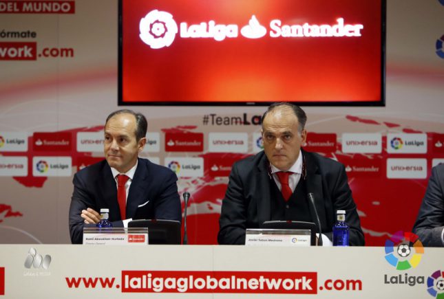 Banco Santander y LaLiga superan los 10.000 candidatos en LaLiga Global Network 