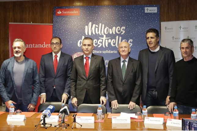 Banco Santander y AECC Valencia lanzan un disco solidario para apoyar la lucha contra el cáncer infantil