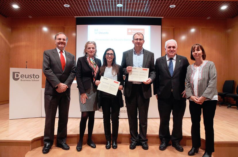 Banco Santander y la Universidad de Deusto entregan su XII Premio de Investigación