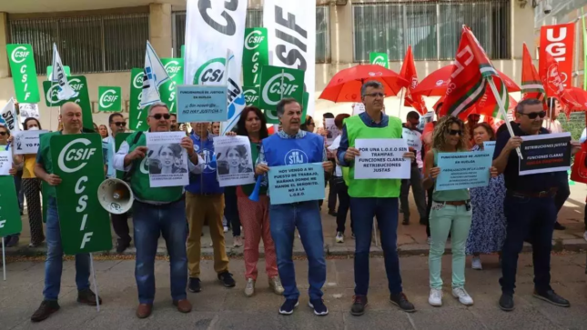 CSIF convoca a cientos de manifestantes en Madrid para exigir una subida salarial