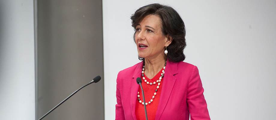 Ana Botín (Banco Santander) destaca la elección de la nueva ministra de economía de España