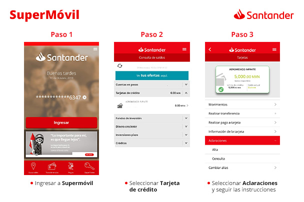 Banco Santander México añade nuevas funciones a su aplicación móvil