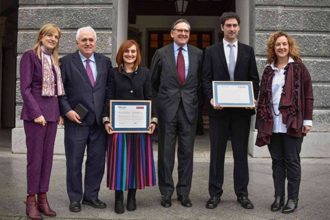Banco Santander y la Universidad de Deusto entregan los XV Premios de Investigación UD-Santander