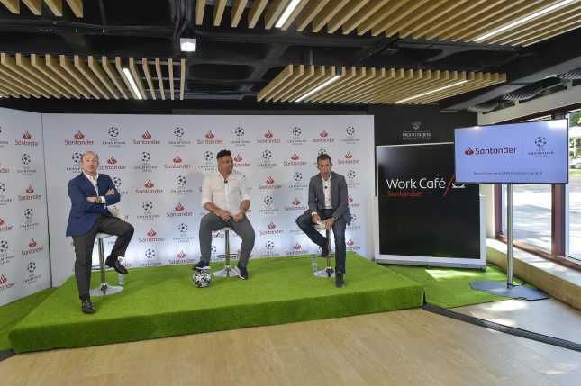 Banco Santander, patrocinador de la UEFA Champions League, apoya el regreso de la competición internacional
