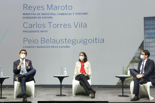 Carlos Torres Vila se reúne con empresarios y consejeros asesores regionales de BBVA en España