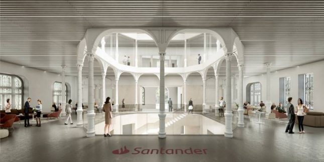 Banco Santander impulsa la innovación, el arte y la tecnología en la transformación de sus edificios emblemáticos en Cantabria